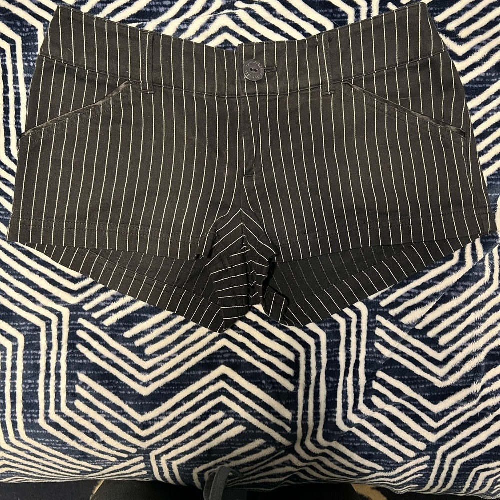 G by Guess Black and White Shorts